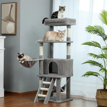 Paws and Perch Cat Treehouse Cat Tree KittyNook Cat Company